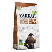 2x10kg Yarrah Bio sans céréales, poulet bio - Croquettes