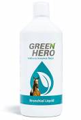 Green Hero Bronchial Liquid pour chevaux avec herbes