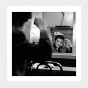Presley, Elvis Imprimé miroir + accessoires MDF-Rahmen