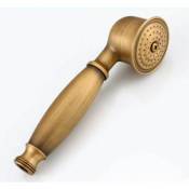 Tête de Douche, Ensemble de Douche, Douche de téléphonie rétro en Laiton, utilisée dans la Salle de Bain et la Salle de Douche-cuivre (Color : Copper
