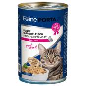 12x400g poulet pur Porta 21 - Nourriture pour Chat