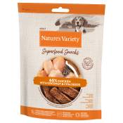 2x85g Friandises Nature's Variety Superfood Snacks poulet - pour chien