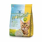Cat&rina - WeVegetal litière écologique super agglomérante pur maïs neutralise les odeurs 5,5 litres