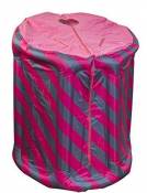 Sauna vapeur portable rose/bleu gonflable