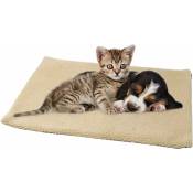 GROOFOO Tapis auto-chauffant pour animal domestique, couverture pour chat/chien, coussin chauffant pour animaux domestiques, tapis de coussin