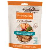 85g Friandises Nature's Variety Superfood Snacks saumon - pour chien