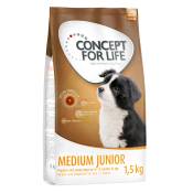 Offre d'essai : croquettes Concept for Life 1 kg ou 1,5 kg pour chien - Medium Junior (1,5 kg)
