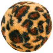 Trixie - Balle avec empreinte léopard, en peluche