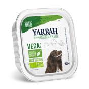 24x150g Chunks bouchées végétariennes légumes, cynorrhodon végan Yarrah Bio - Nourriture pour chien