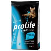 7 kg Cat Prolife GF Sterilized Sole Fish&Potato nourriture pour chat sèche
