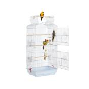 Cage Oiseaux Volière pour Canaries Perruche Calopsitte