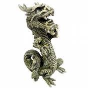 CROCI Dragon Chinois Vertical Décoratif pour Aquariophilie