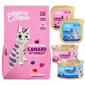 Offre d'essai Edgard & Cooper Kitten pour chaton - 2 kg de croquettes + 680 g de nourriture humide