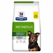 Prescription Diet Canine Metabolic Agneau et riz 2 KG Hill's