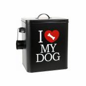 Bigbuypets - Boîte métallique d'aliments pour chiens