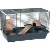 Cage 50 Hamster, 50 x 28 x hauteur 32 cm, rose pour