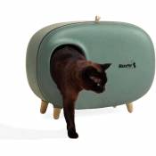 Maxxpet - bac à litière pour chat - Maison pour chat