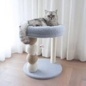 Modern Manor - Arbre à chat avec abri et griffoir