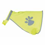 Trixie - Gilet de sécurité jaune pour chien taille