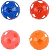 4 balles à grelot pour chat ø 3.8 cm couleur multiple jouet pour chat - animallparadise - Multicolor