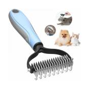 Brosse professionnelle pour chien - brosse à poils longs pour chien et chat, anti - brosse pour animaux de compagnie, enlève le Sous - poil du chien