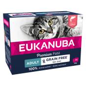 Eukanuba Adult sans céréales 12 x 85 g pour chat