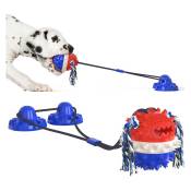 Jouet de traction pour chien extérieur, jouet à mâcher, jeu de tir à la corde interactif pour mâcheurs agressifs dressage de chiens corde