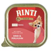 Lot économique RINTI Gold Mini 24 x 100 g pour chien