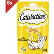 Catisfactions - Friandises au fromage pour chat et chaton (6x60g)