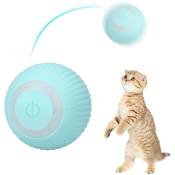Jusch - Jouet interactif de boule de chat, boule interactive rechargeable d'usb de chat, boule de jouet de chat avec la lumière de led, cadeau