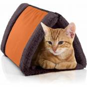 BedDog® chat tunnel 3en1 LUNA, 14 couleurs au choix, grotte pour chat en Cordura & Microfibre Velours, matelas pour chat double face, lit de chat
