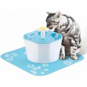 Lucky-88 - Fontaine de chat buvant 1.6L fontaine d'eau automatique pour animaux de compagnie distributeur d'eau pour animaux de compagnie chien chat