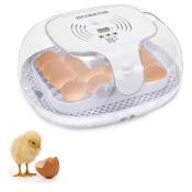 Vingo - Couveuse Avec affichage numérique Un incubateur professionnel Intelligent Pour l'incubation artificielle des œufs 16 Oeufs - Gris et blanc