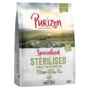 400g Purizon Sterilised sans céréales, dinde, poulet