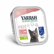 Yarrah Bio Pâté au Saumon pour Chat 100 g