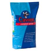 20 kg de nourriture complète pour chien senior Cavom