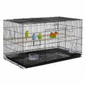 Cage Oiseau Cage pour Perruches Perroquets Pinsons