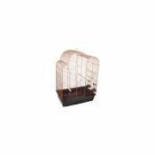 Cage perruche wammer 1 cuivre 54x34x75cm