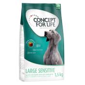 Offre d'essai : croquettes Concept for Life 1 kg ou 1,5 kg pour chien - Large Sensitive (1,5 kg)