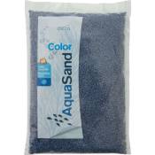 Animallparadise - Sable décoratif 2-3 mm aqua Sand bleu outremer 1kg pour aquarium. Bleu