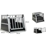 Big B Gls - Cage de transport pour chien 54 x 69 x 50 cm - aluminium 1 porte