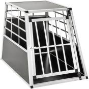 Tectake - Cage de transport pour chiens sécurisée