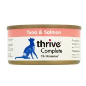 12x75g Thrive Complete thon, saumon - Pâtée pour