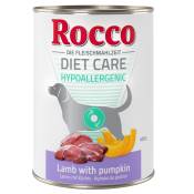 6x400g Rocco Diet Care Hypoallergenic agneau - Pâtée