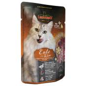 Lot Leonardo Finest Selection 32 x 85 g pour chat - canard, fromage