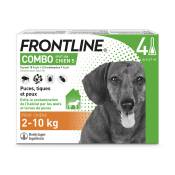 4 pipettes S FRONTLINE Combo Chien 2-10kg - Antiparasitaire