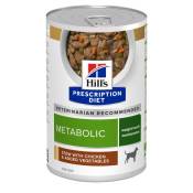 Hill's Prescription Diet Metabolic Mijoté poulet, légumes pour chien - 24 x 354 g