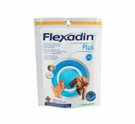 Vetoquinol - Flexadin plus pour chat et chien moins de 10kg - friandises pour les articulations - 30 bouchées