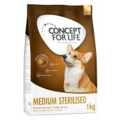 4x1kg Medium Sterilised Concept for Life - Croquettes