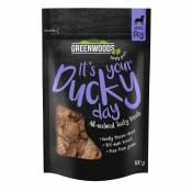 5x100g Nuggets canard pour chien Greenwoods - Friandises
